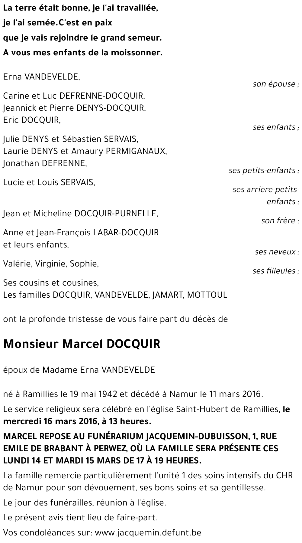 Marcel DOCQUIR