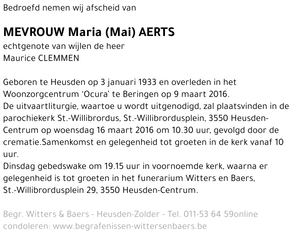 Maria Aerts
