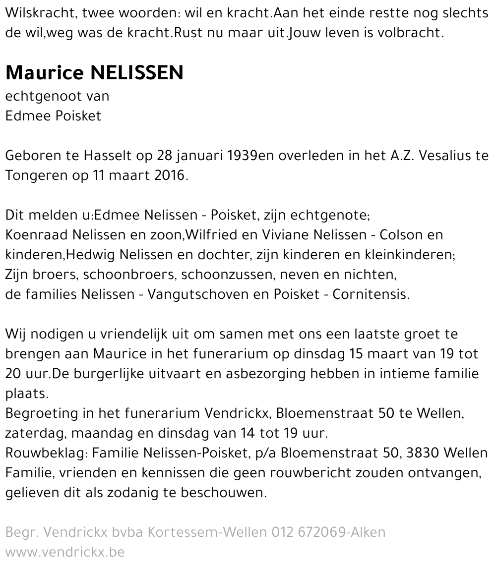 Maurice Nelissen