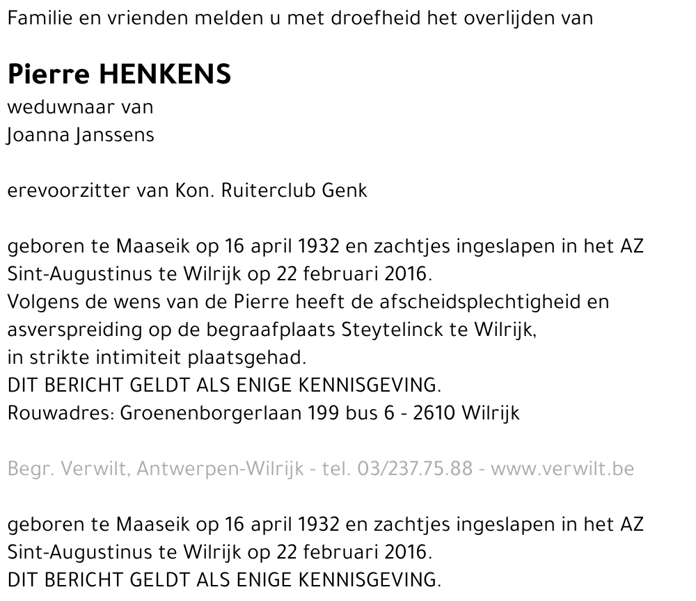 Pierre Henkens