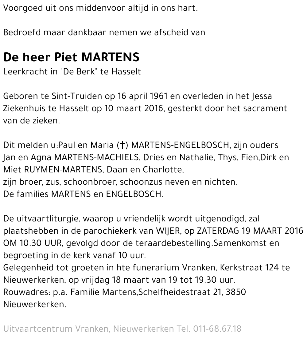 Piet Martens