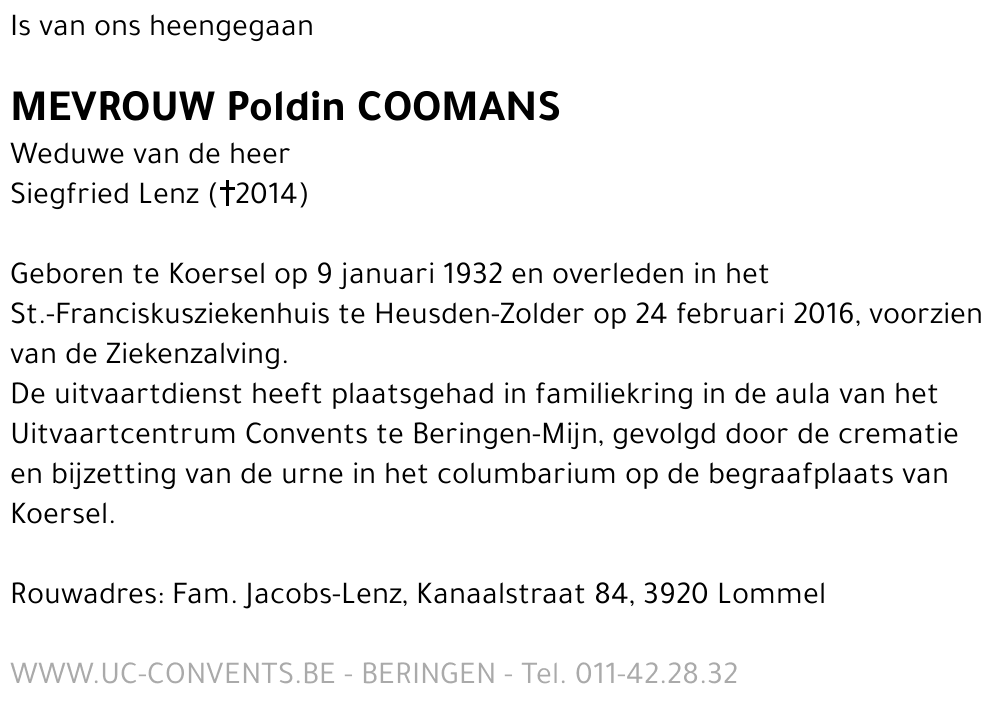 Poldin Coomans