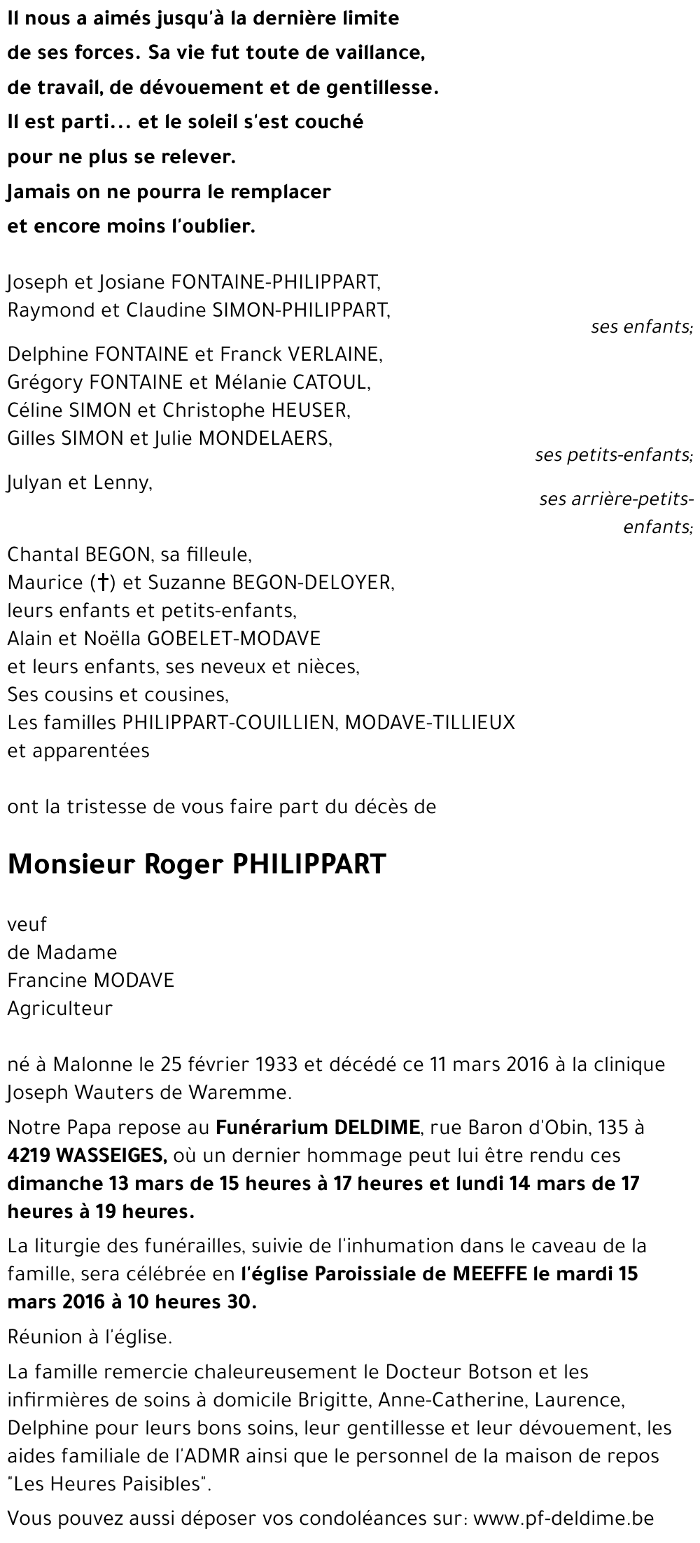Roger PHILIPPART