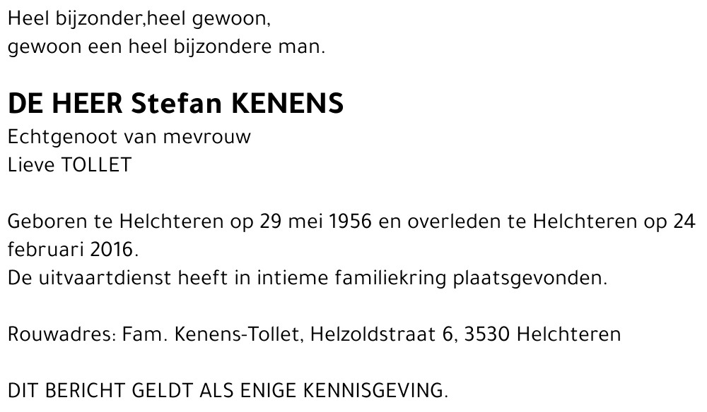 Stefan KENENS
