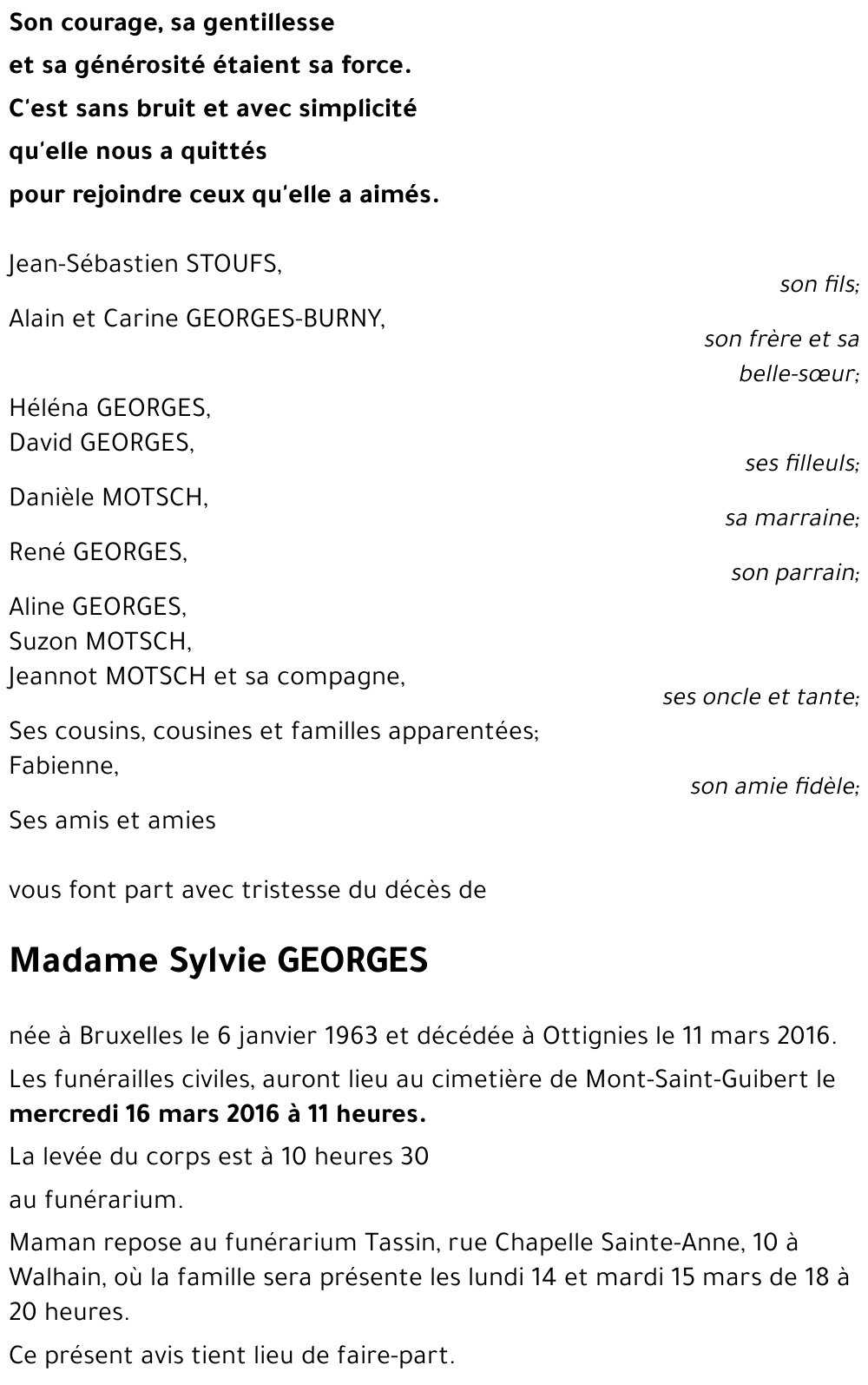 Sylvie GEORGES
