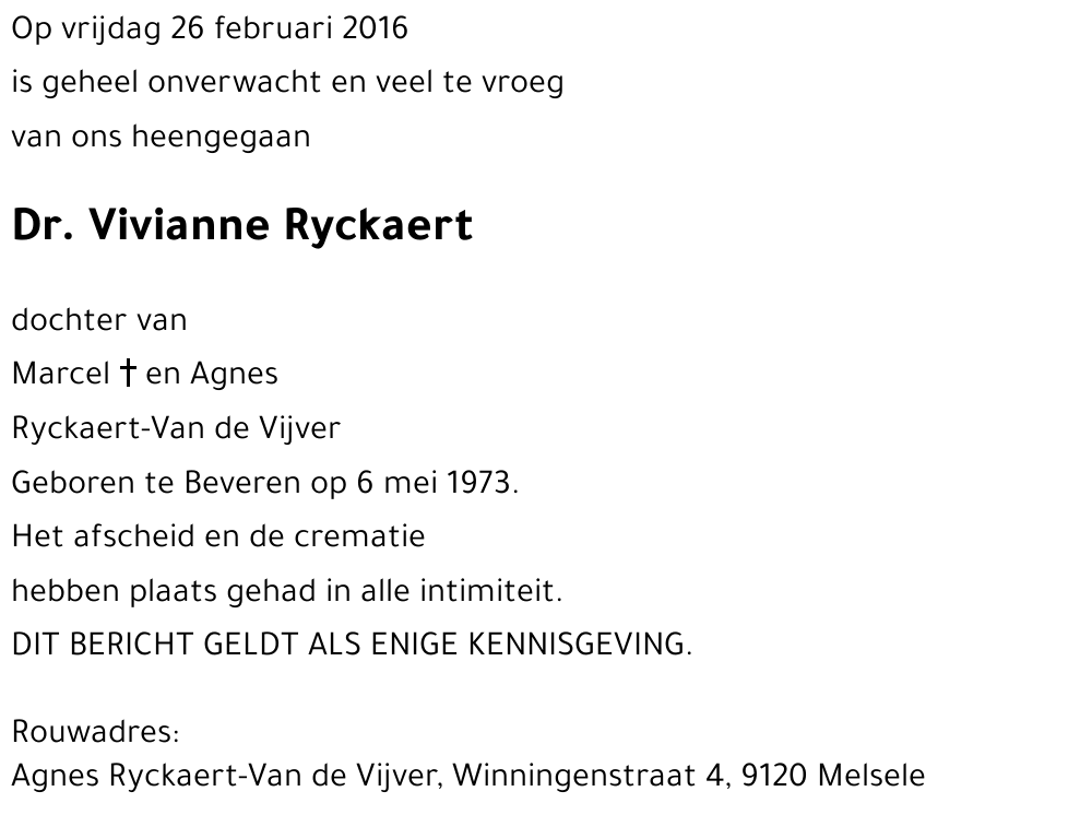 Vivianne Ryckaert