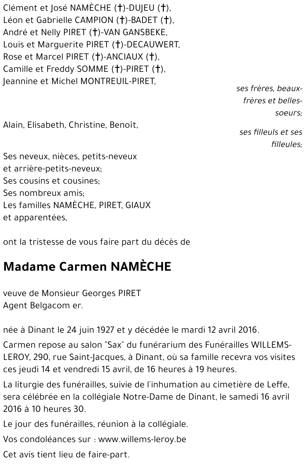 Carmen NAMÈCHE