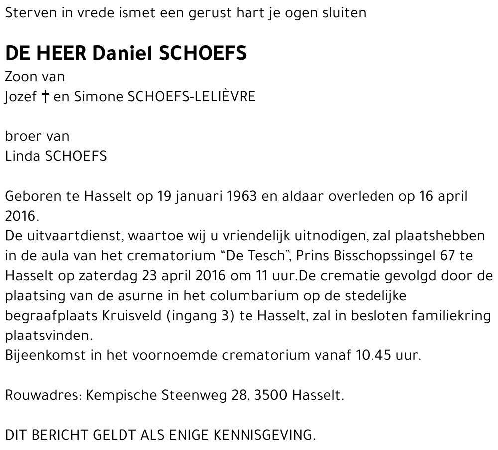 Daniel Schoefs