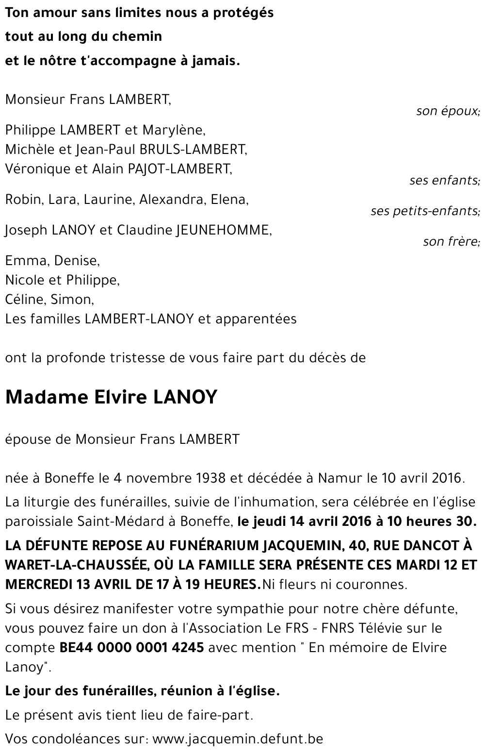 Elvire LANOY