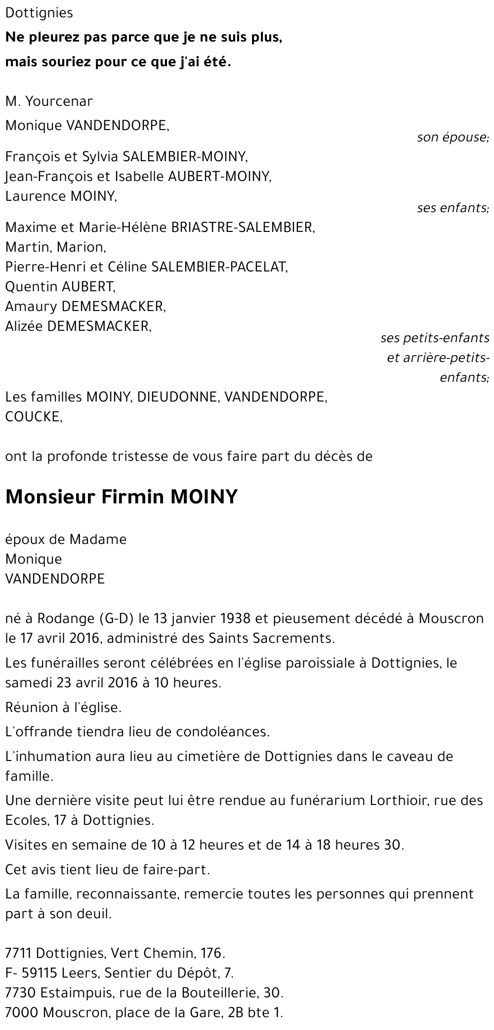 Firmin MOINY