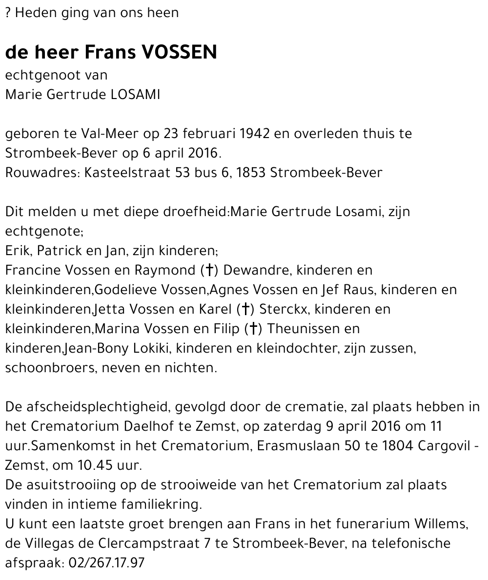 Frans Vossen