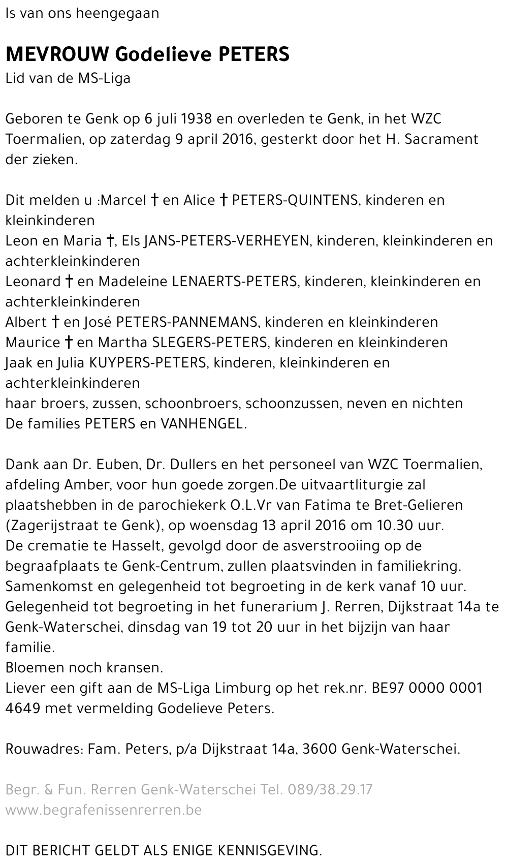 Godelieve Peters