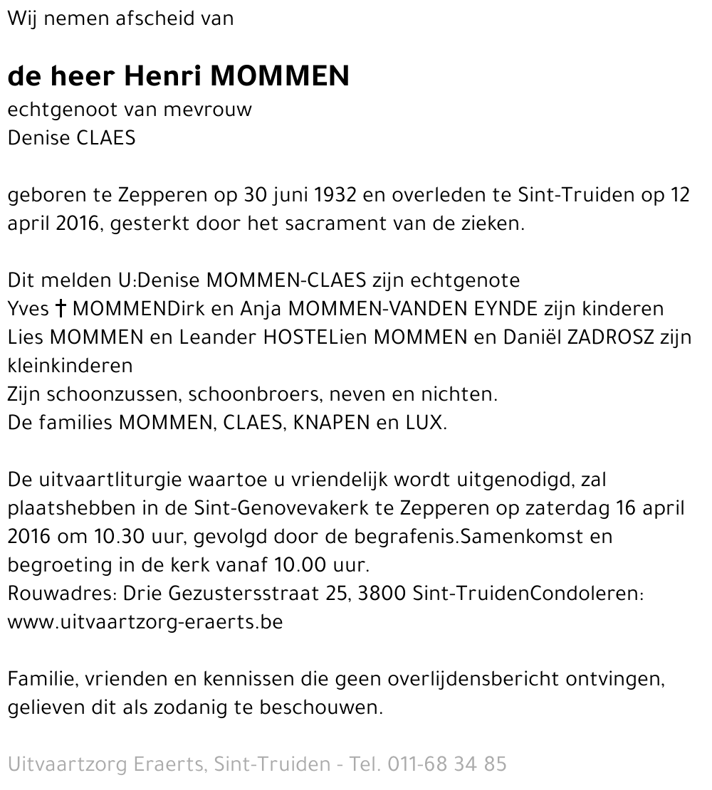 Henri Mommen