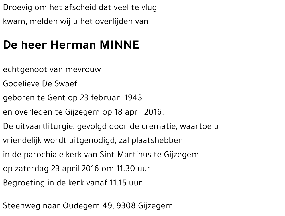 Herman Minne