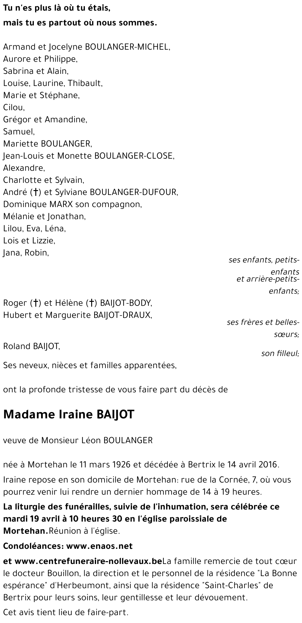 Iraine BAIJOT