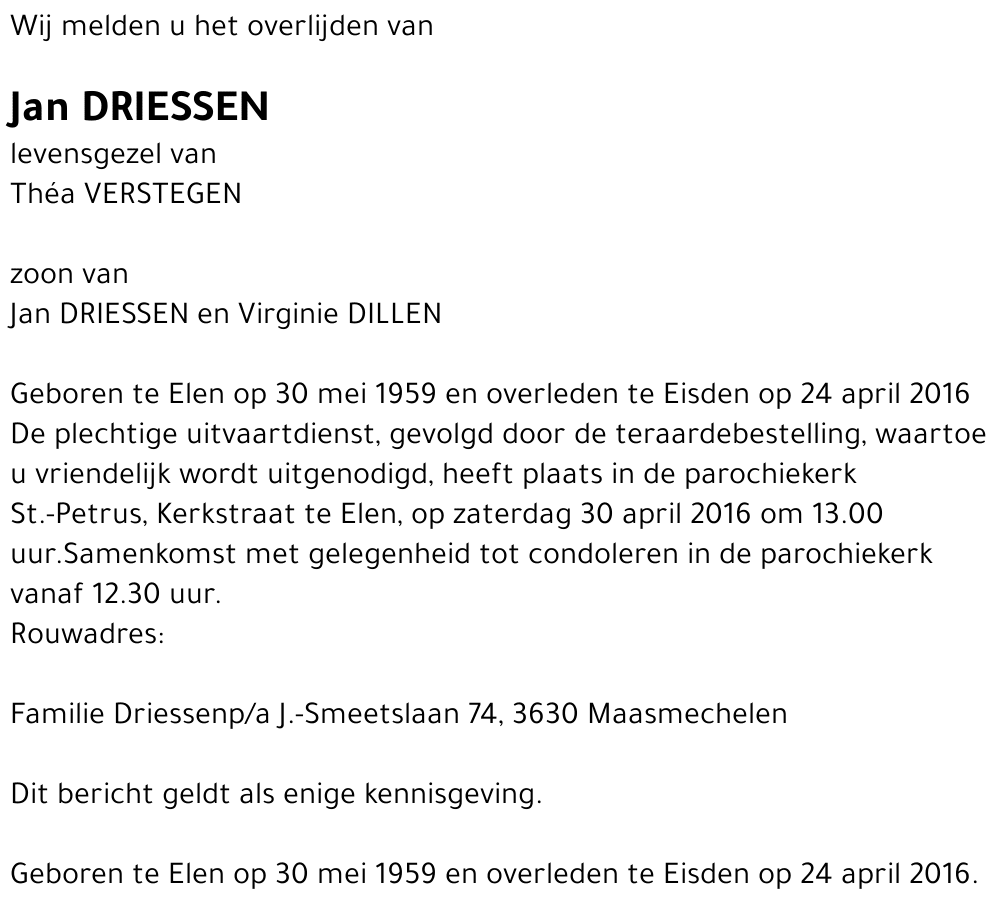 Jan Driessen