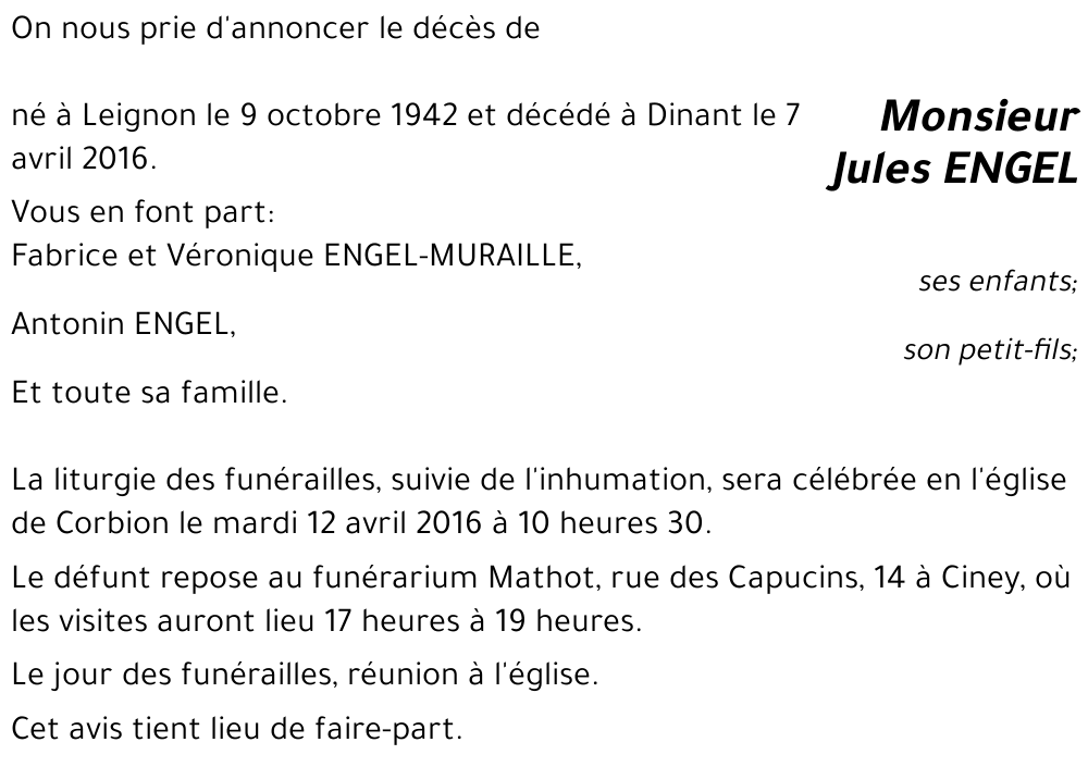 Jules ENGEL
