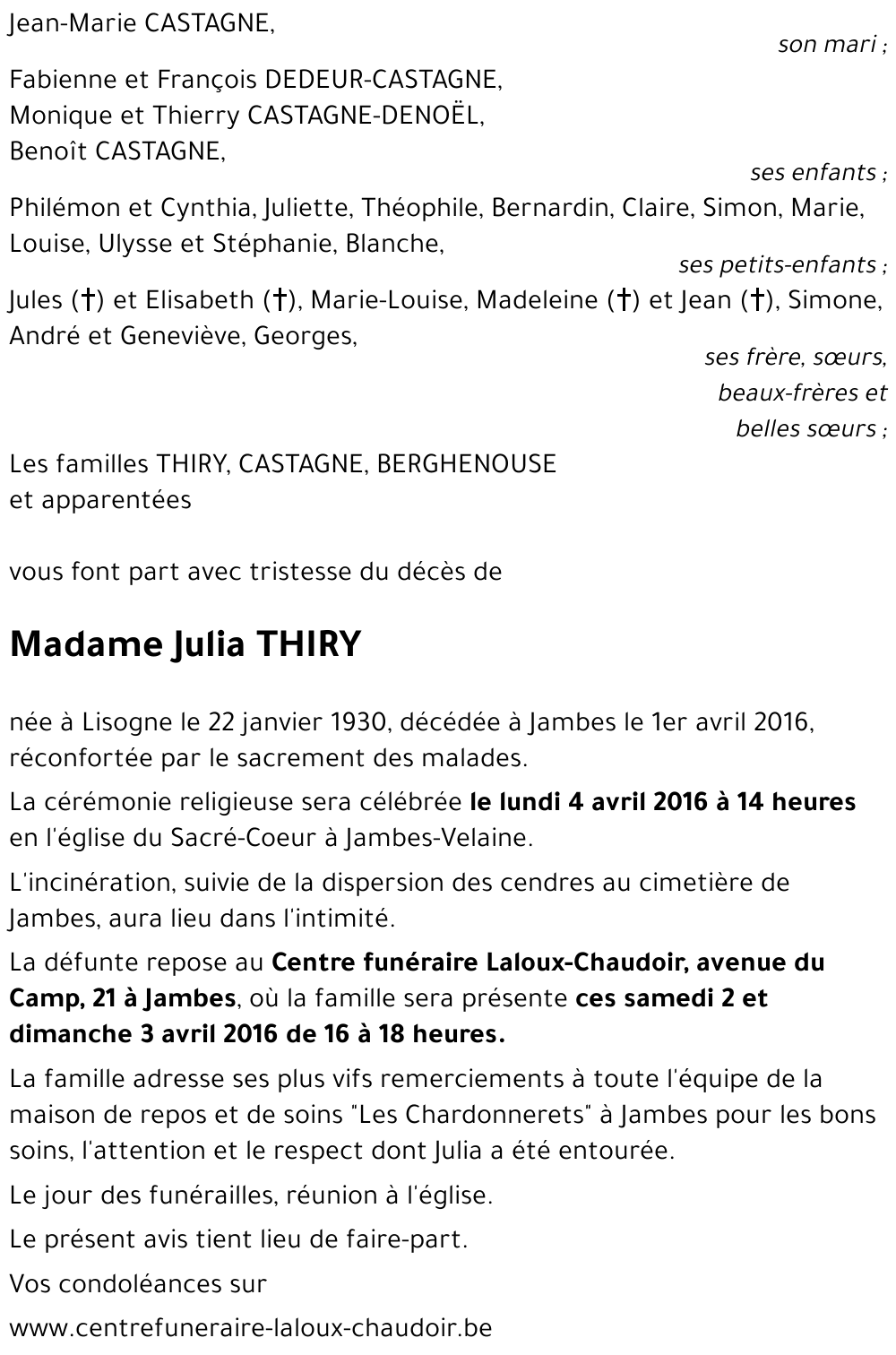 Julia THIRY