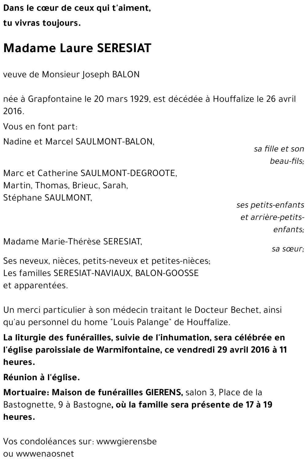 Laure SERESIAT
