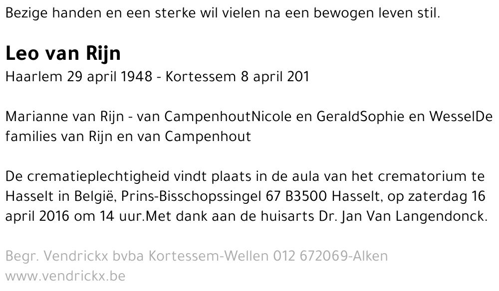 Leo van Rijn