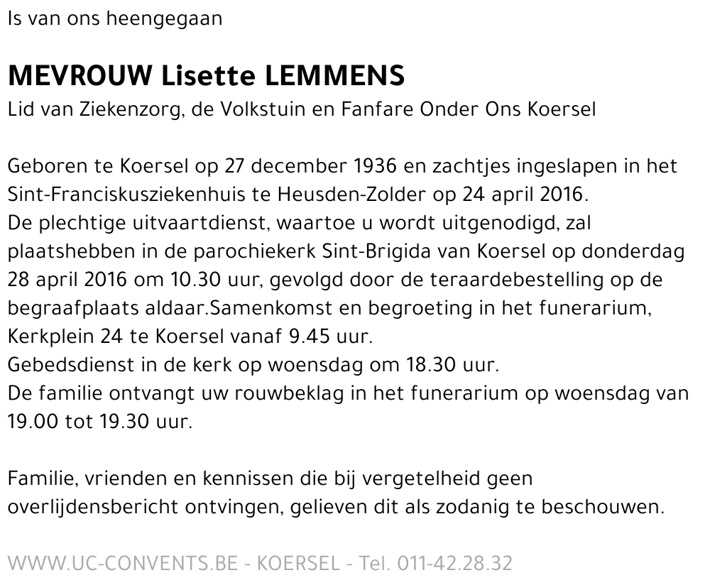 Lisette Lemmens