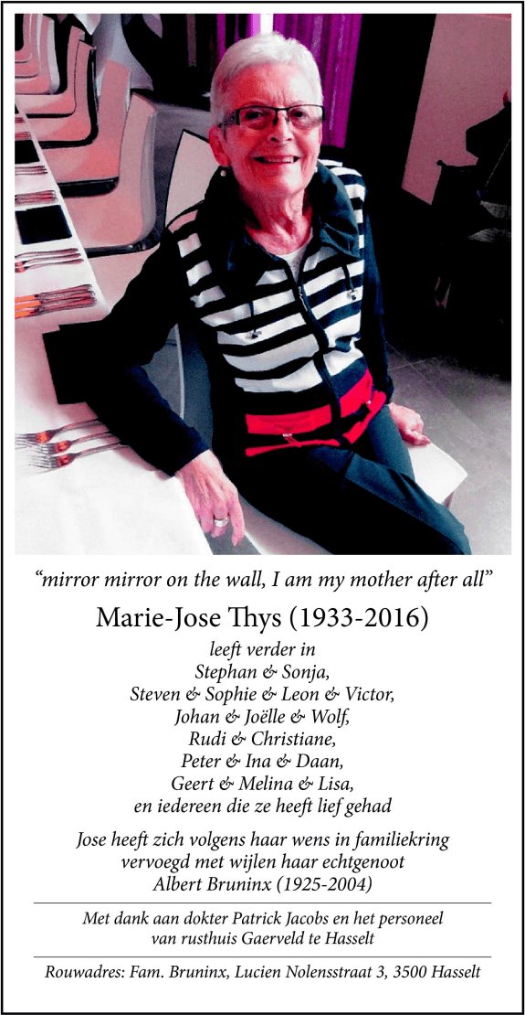 Marie-Jose Thys