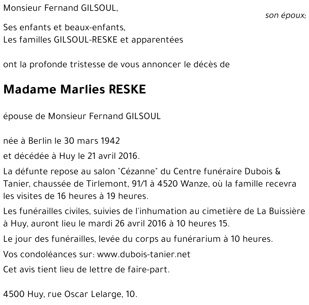 Marlies RESKE