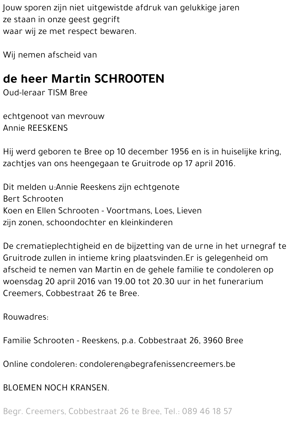 Martin Schrooten