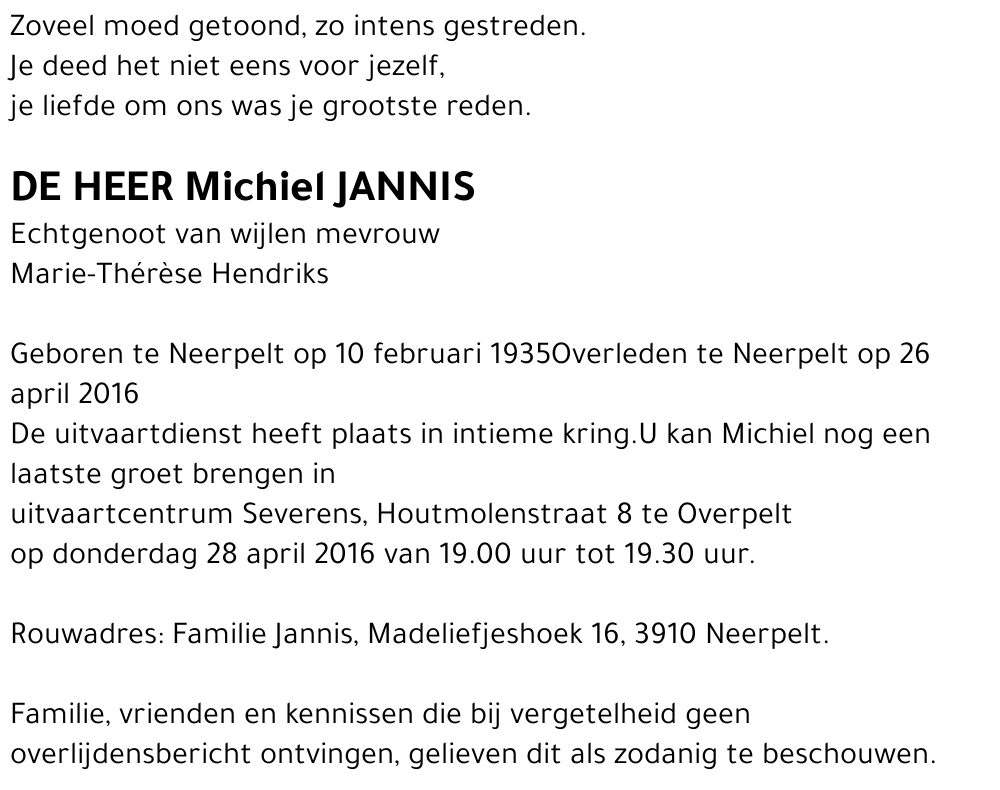 Michiel Jannis
