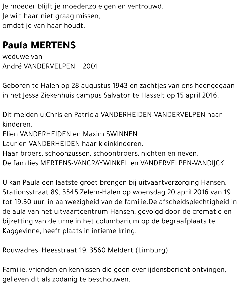 Paula MERTENS