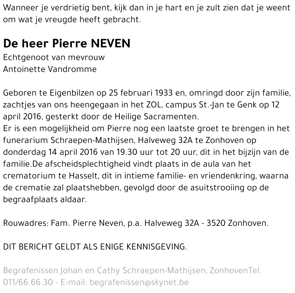 Pierre Neven