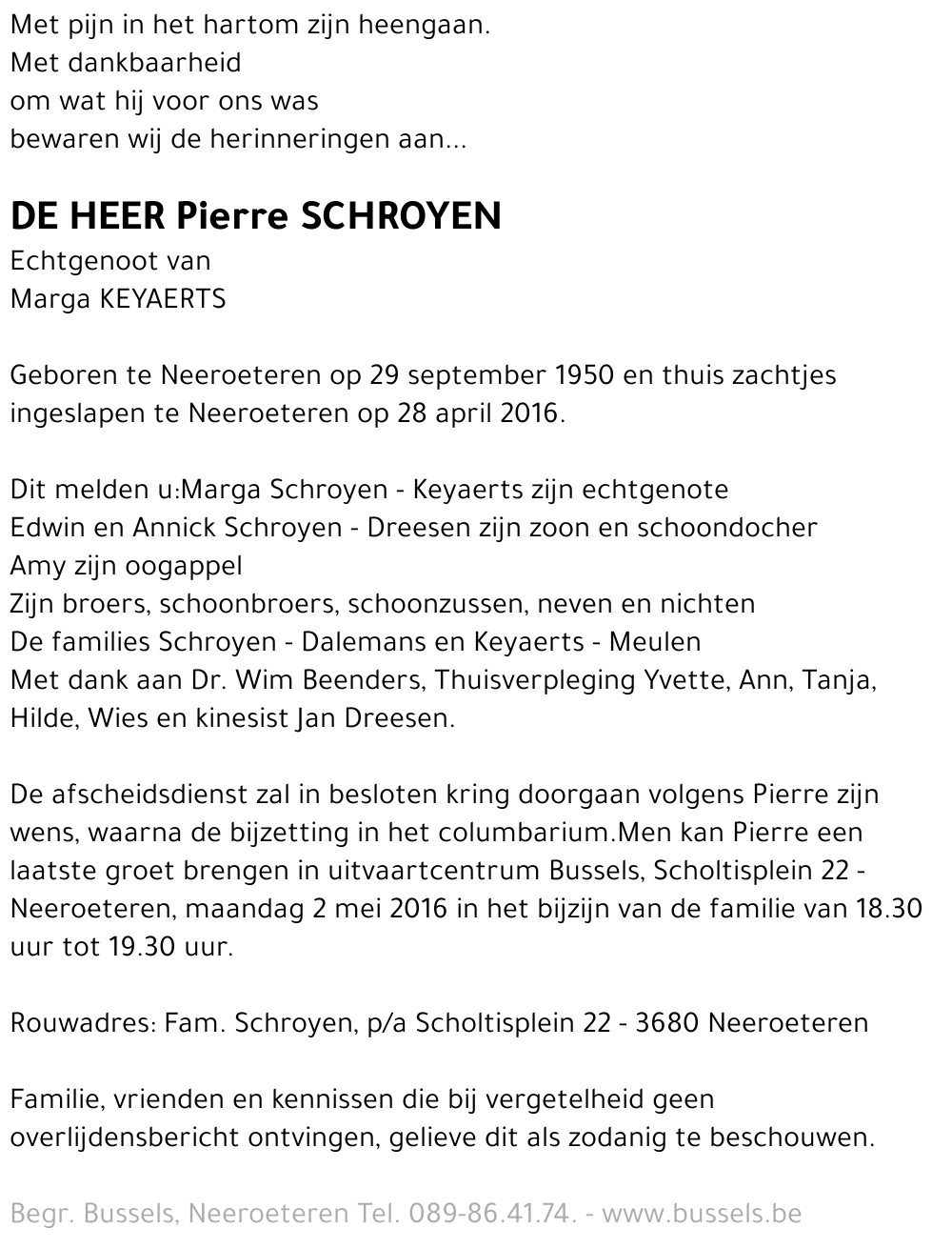 Pierre SCHROYEN