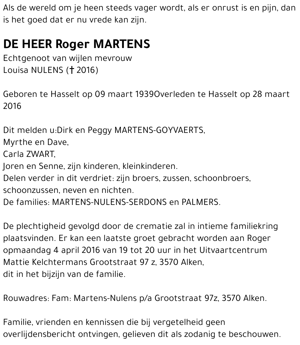 Roger MARTENS