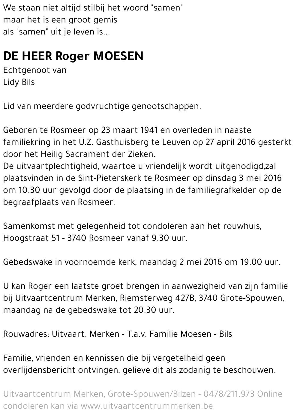 Roger MOESEN