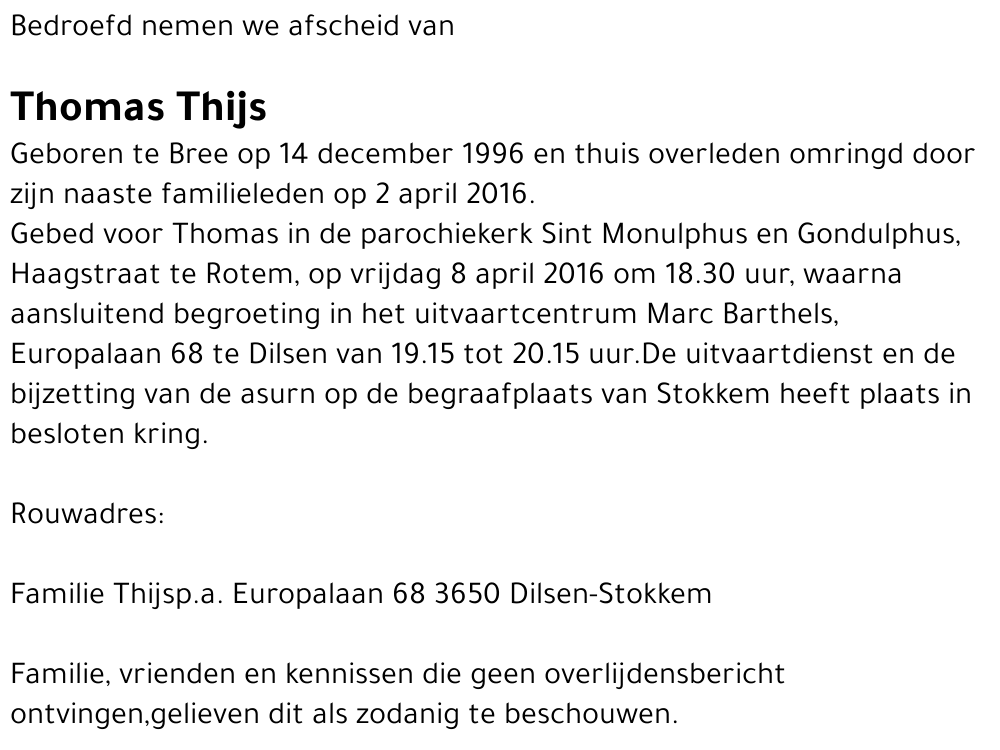 Thomas Thijs