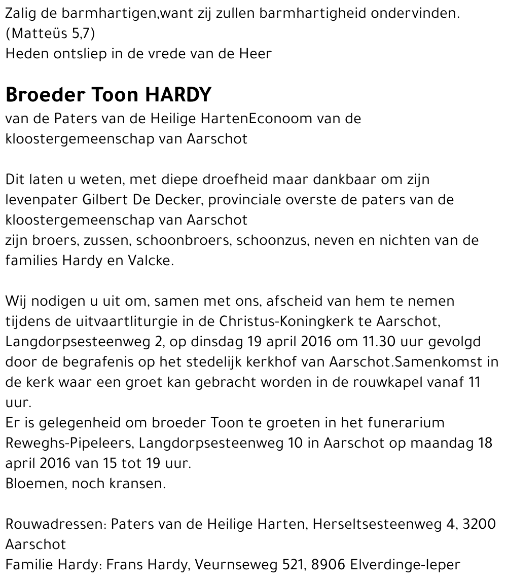 Toon Hardy