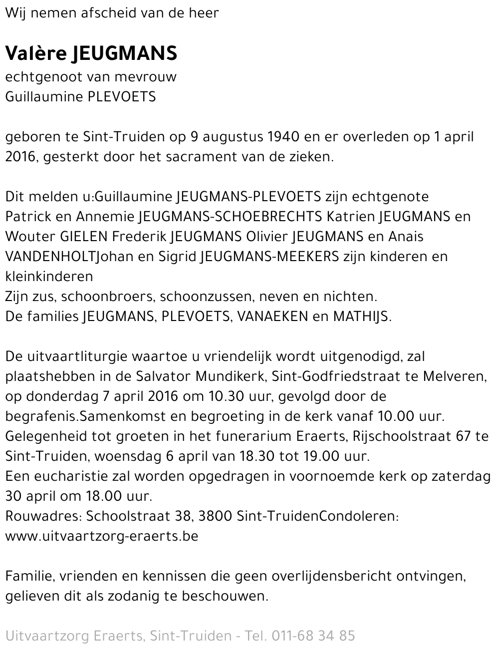 Valère Jeugmans