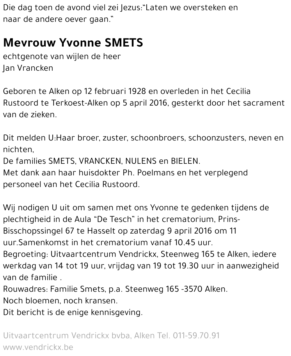 Yvonne Smets