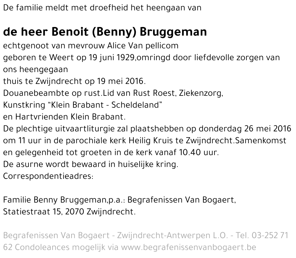 Benedictus Bruggeman