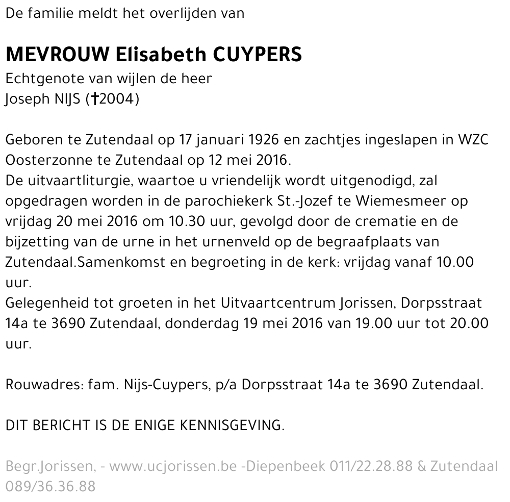 Elisabeth Cuypers