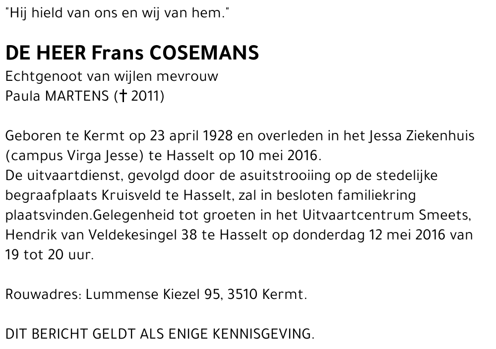 Frans Cosemans