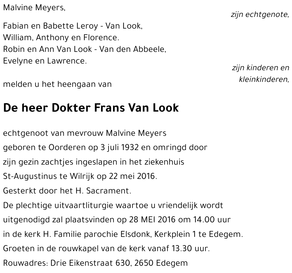 Frans Van Look