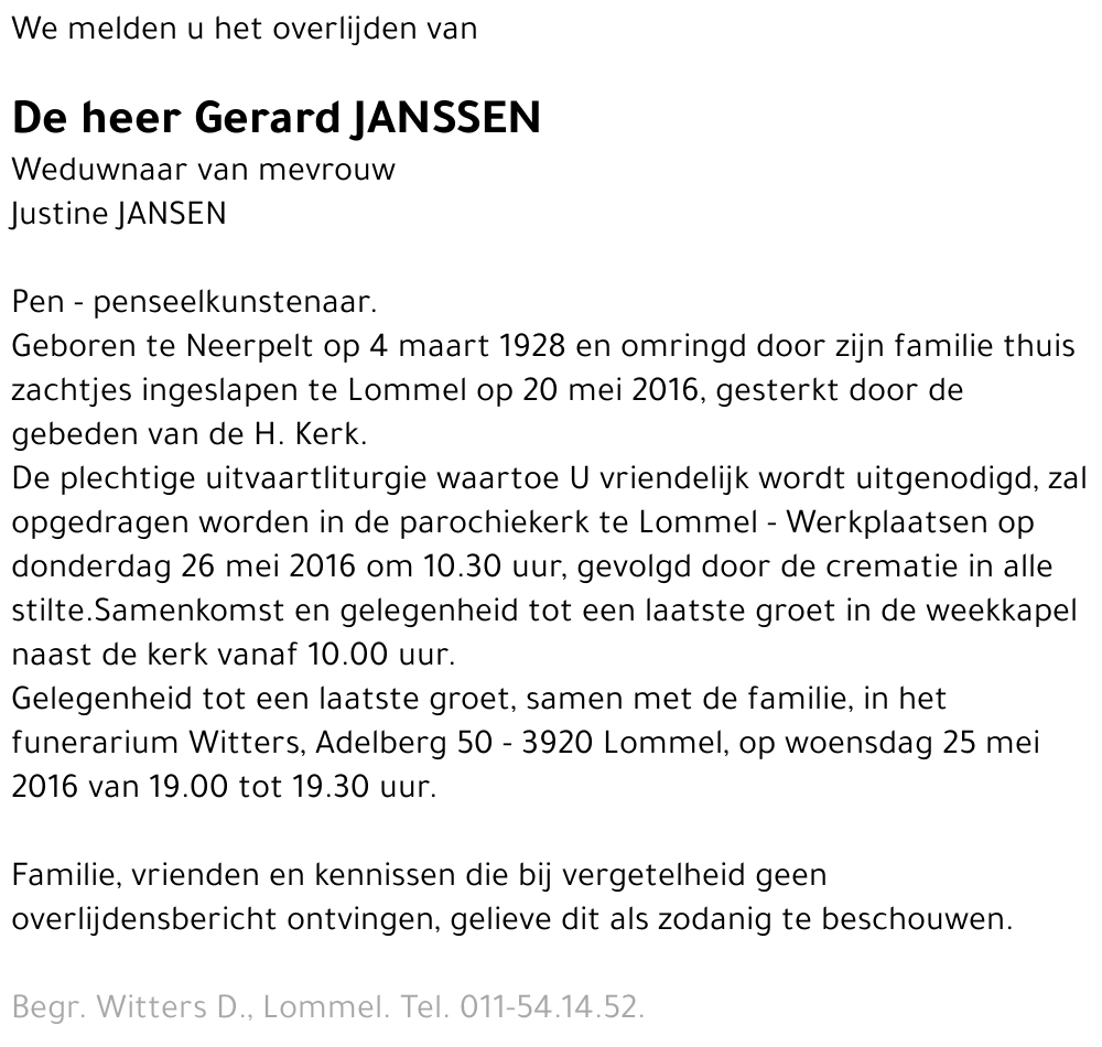 Gerard Janssen