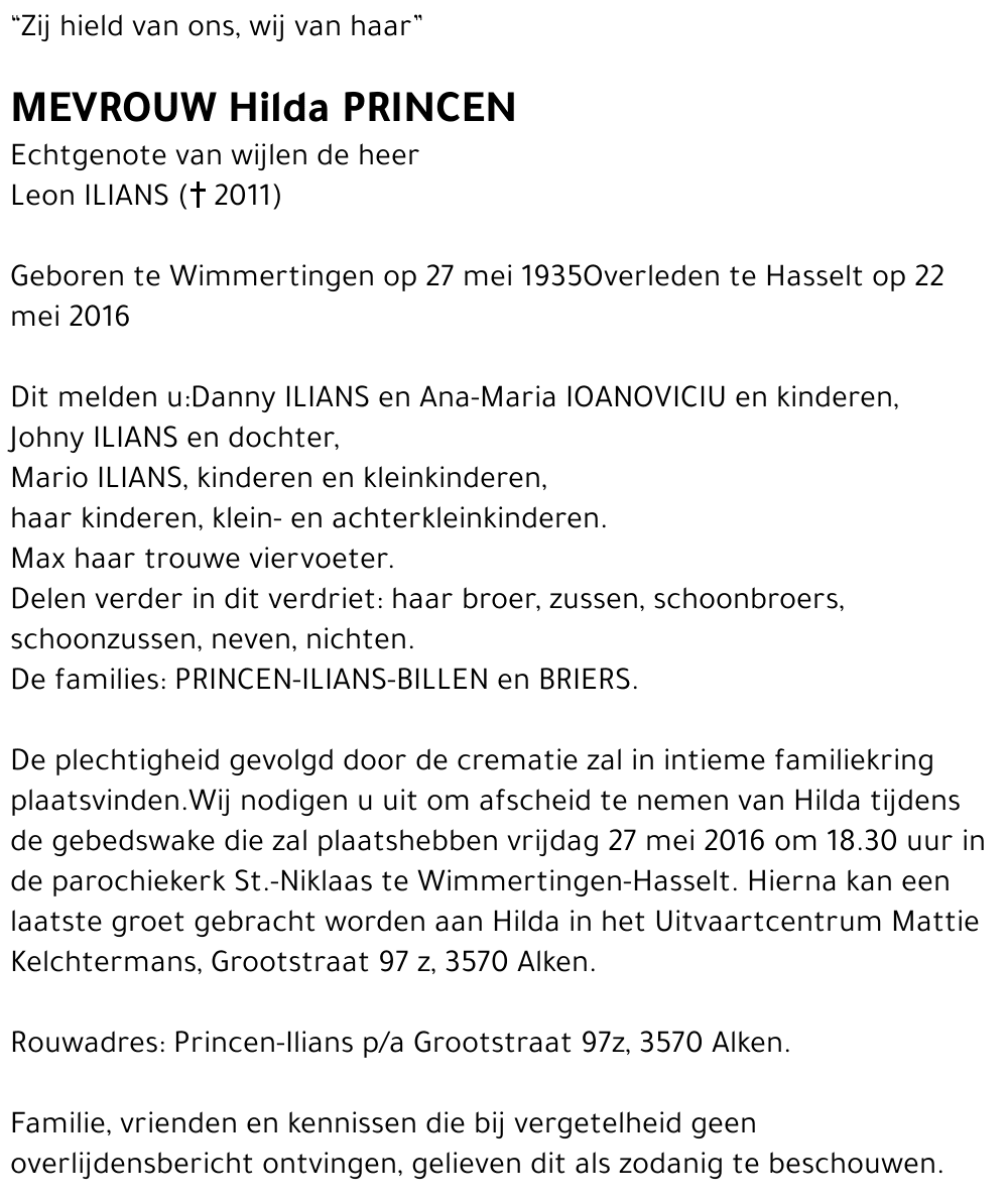 Hilda PRINCEN