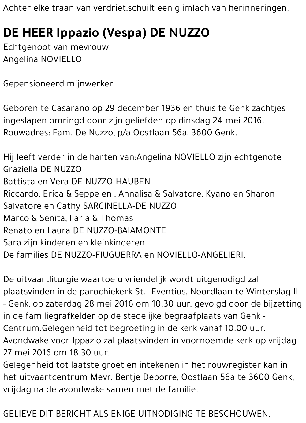 Ippazio (Vespa) DE NUZZO