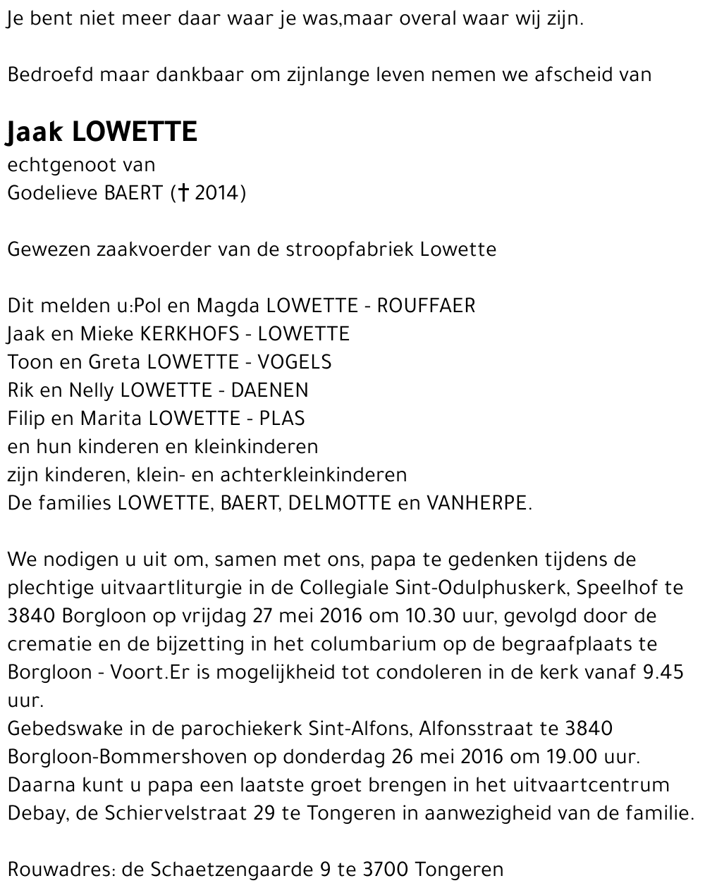 Jaak LOWETTE