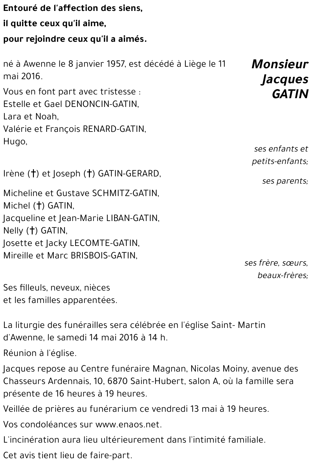 Jacques GATIN