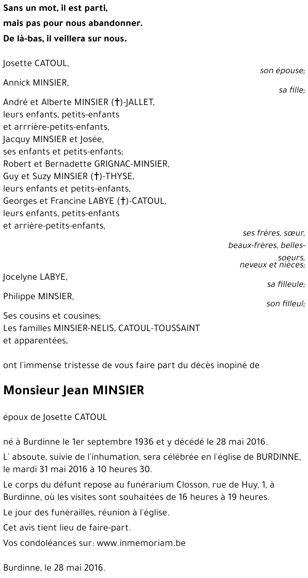 Jean MINSIER