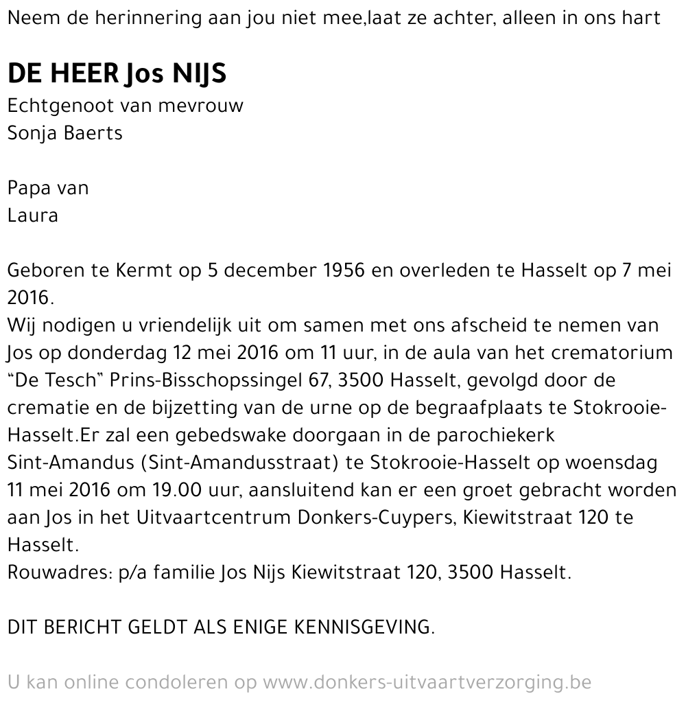 Jos Nijs