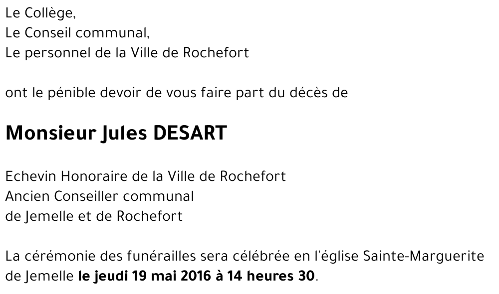 Jules DESART